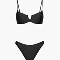 Kobiecym Bikini Push-Up z Dolną Częścią w Stylu Brazylijskim